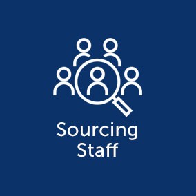 Sourcing staff