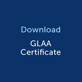 GLAA Certificate